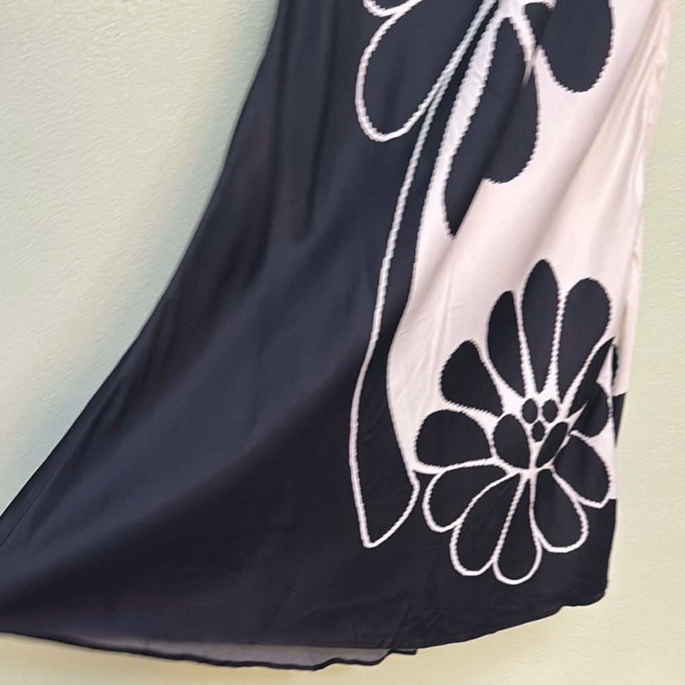 FARM Rio Palermo Floral Long Sleeve cutout Dress size L - Picture 9 of 13